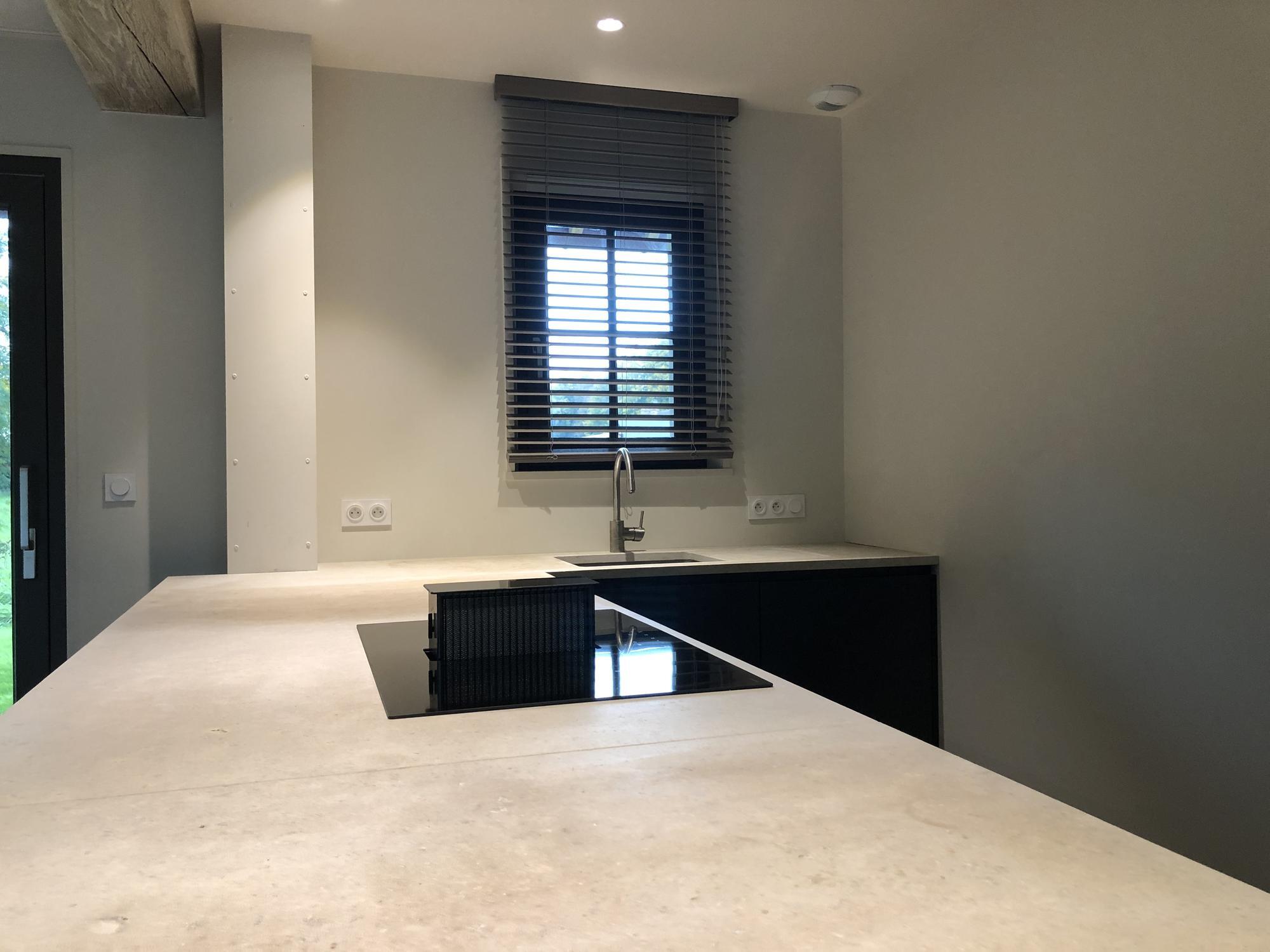 Inrichting keuken vakantiewoning - keukeninrichting - maatwerk keuken - timmer ateljé - kortrijk marke